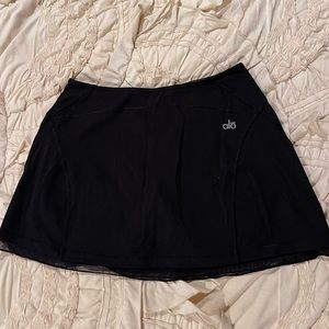 Black Alo Tennis Skirt